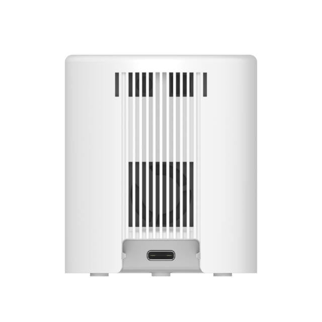 Ruuvi Air Rückseite mit USB-C-Anschluss