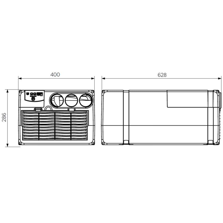 Dometic Staukastenklimaanlage FreshWell FWX4