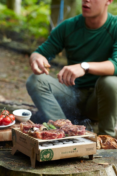 CASUSGRILL - Le barbecue jetable écologique