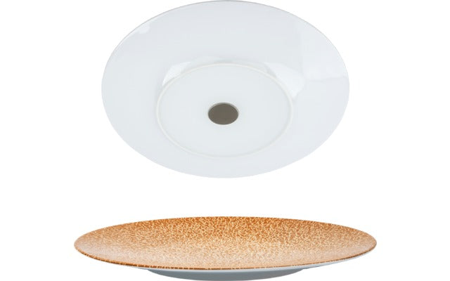 Silwy Aimant Assiette de table Set de 2 APRICOT
