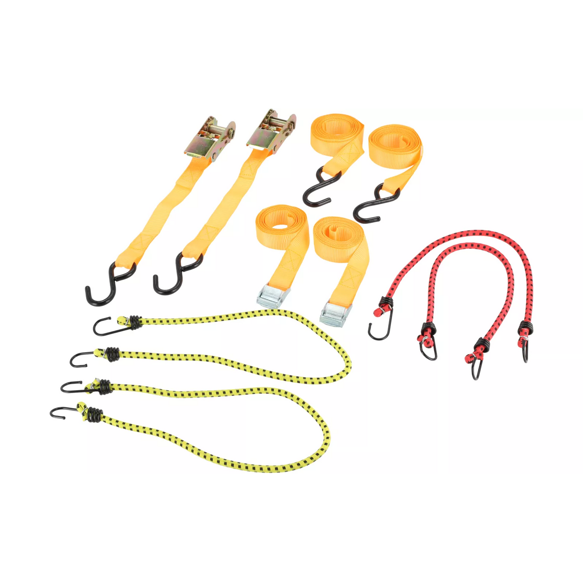 Kit de sangles de serrage à cliquet Berger 8 pièces