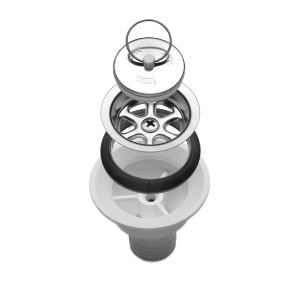 DOMETIC Siphon AC 535 , Gerader Ablauf, Ø 25mm