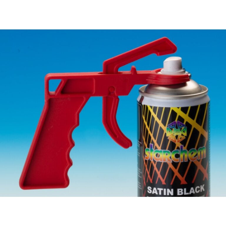 Poignée de pistolet pour bombes aérosols, poignée pour une plus belle pulvérisation