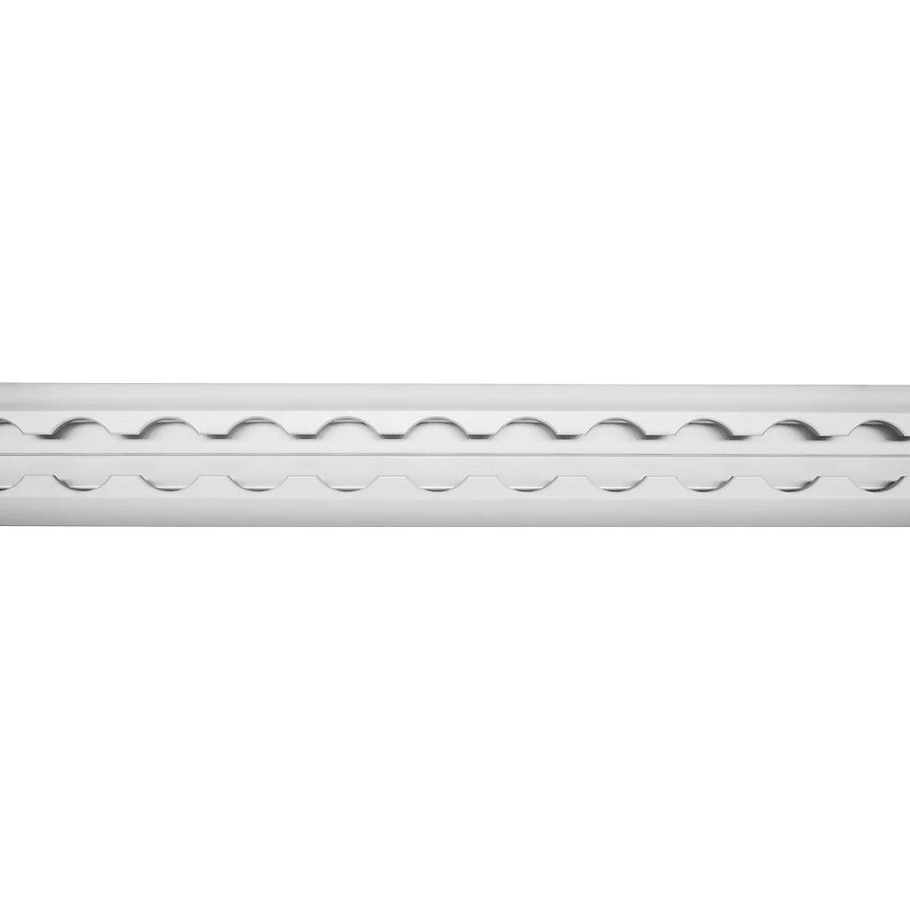Binario di linea, binario di ancoraggio semitondo, lungo 1850 mm (1,85 m)