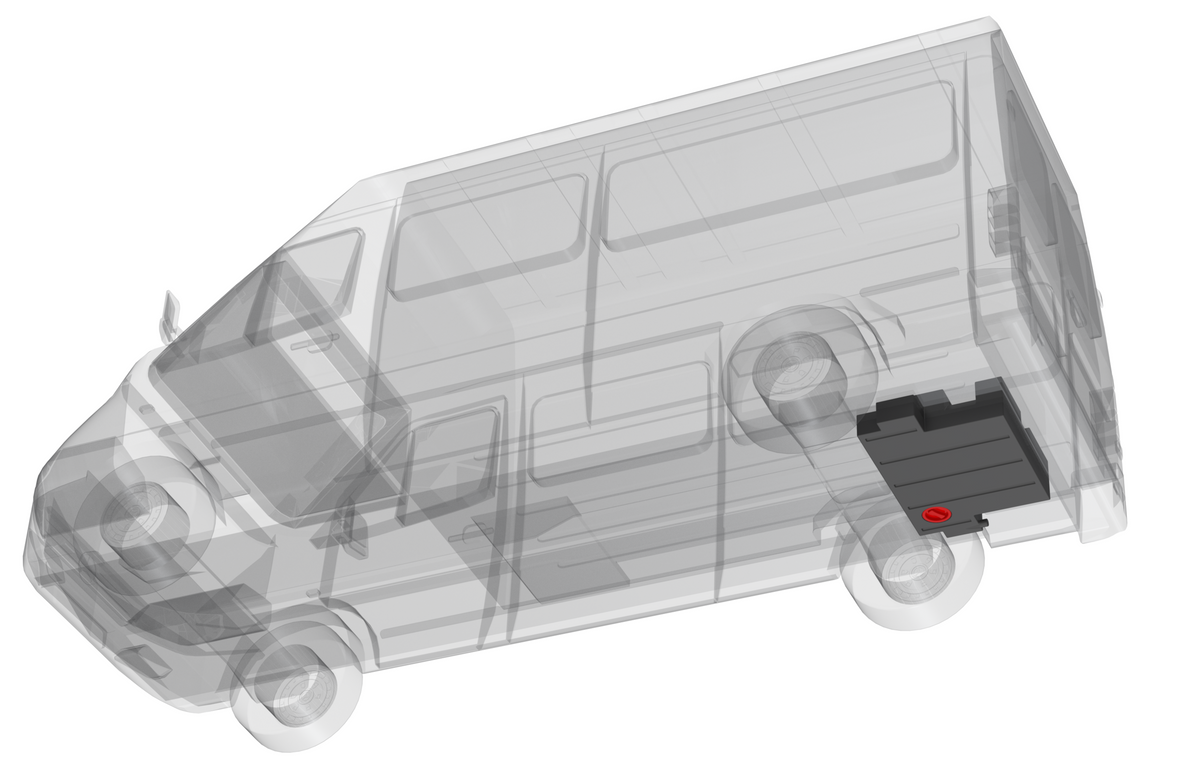 95 Liter Abwassertank Sprinter / Crafter / MAN