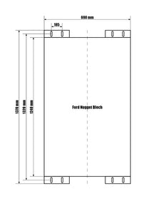 Ford Nugget Solaranlage, 135W / 270W Kit, inkl. MPPT Laderegler mit Bluetooth