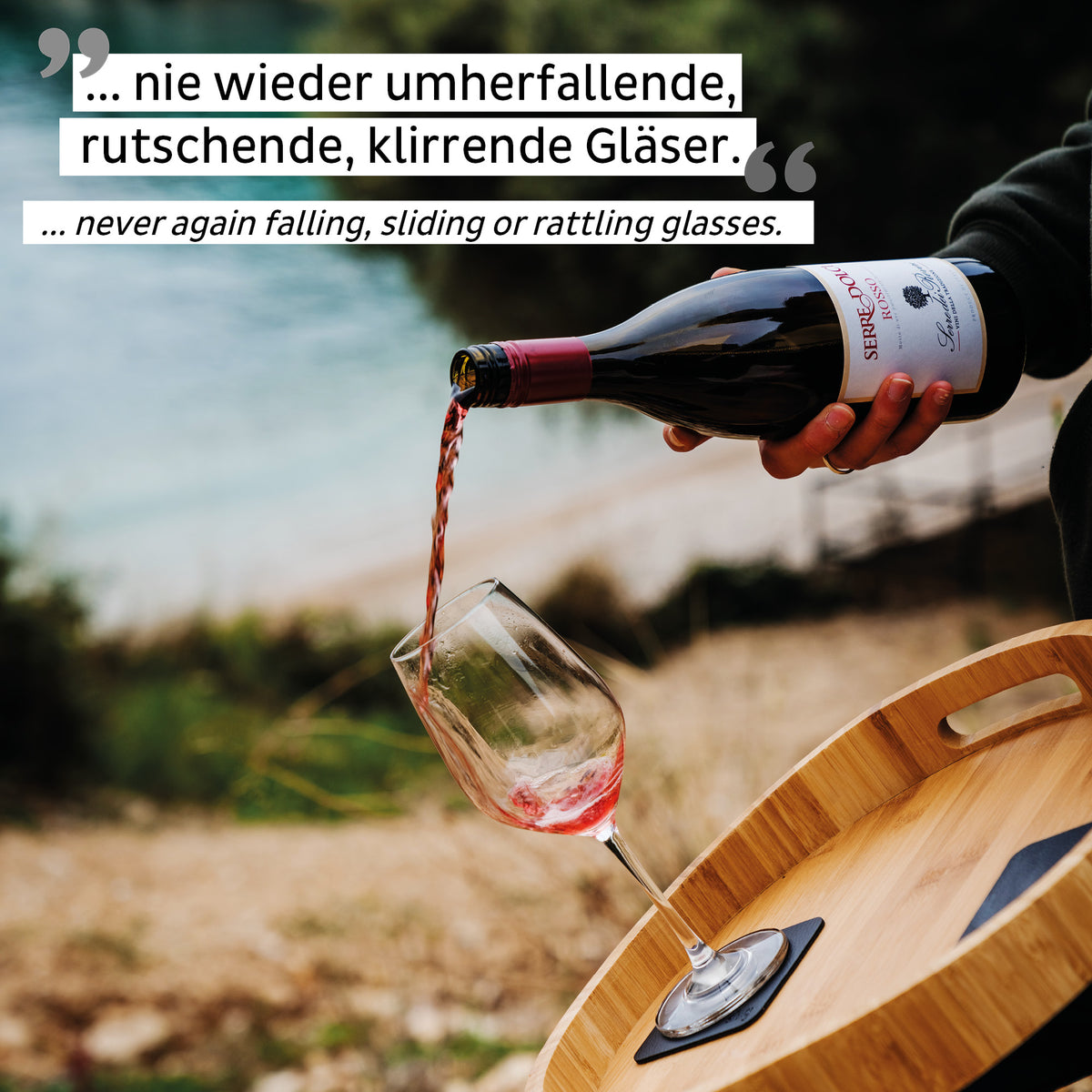 Silwy Magnet-Kristallgläser WEIN