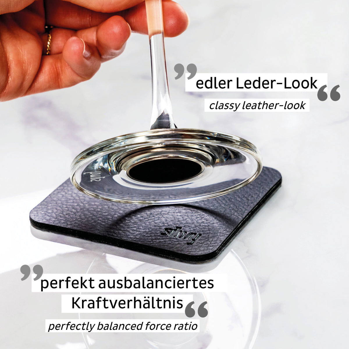 Silwy Magnet-Kristallgläser WEIN