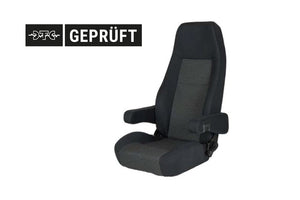 Pilotensitz S 9.1 - Ara Schwarz/Grau