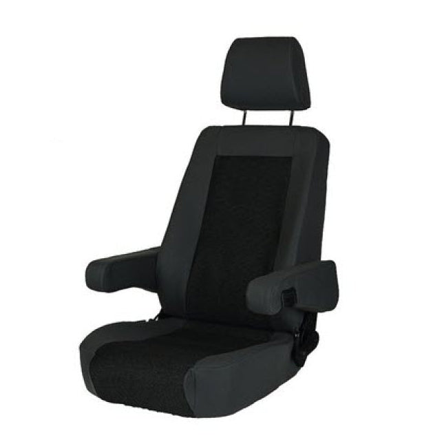 Sedile pilota S 6.1 - con rivestimento Tavoc 2 grigio/nero