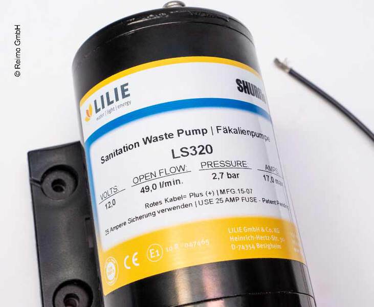 LILIE Fäkalienpumpe LS320 – Ansicht 2