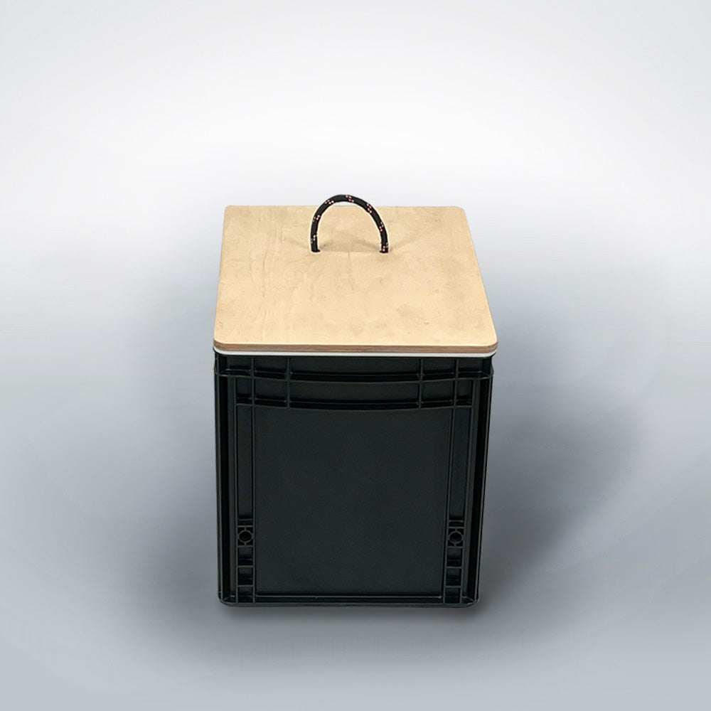 DIY Eurobox-Trenntoilette Set Weiss oder Schwarz