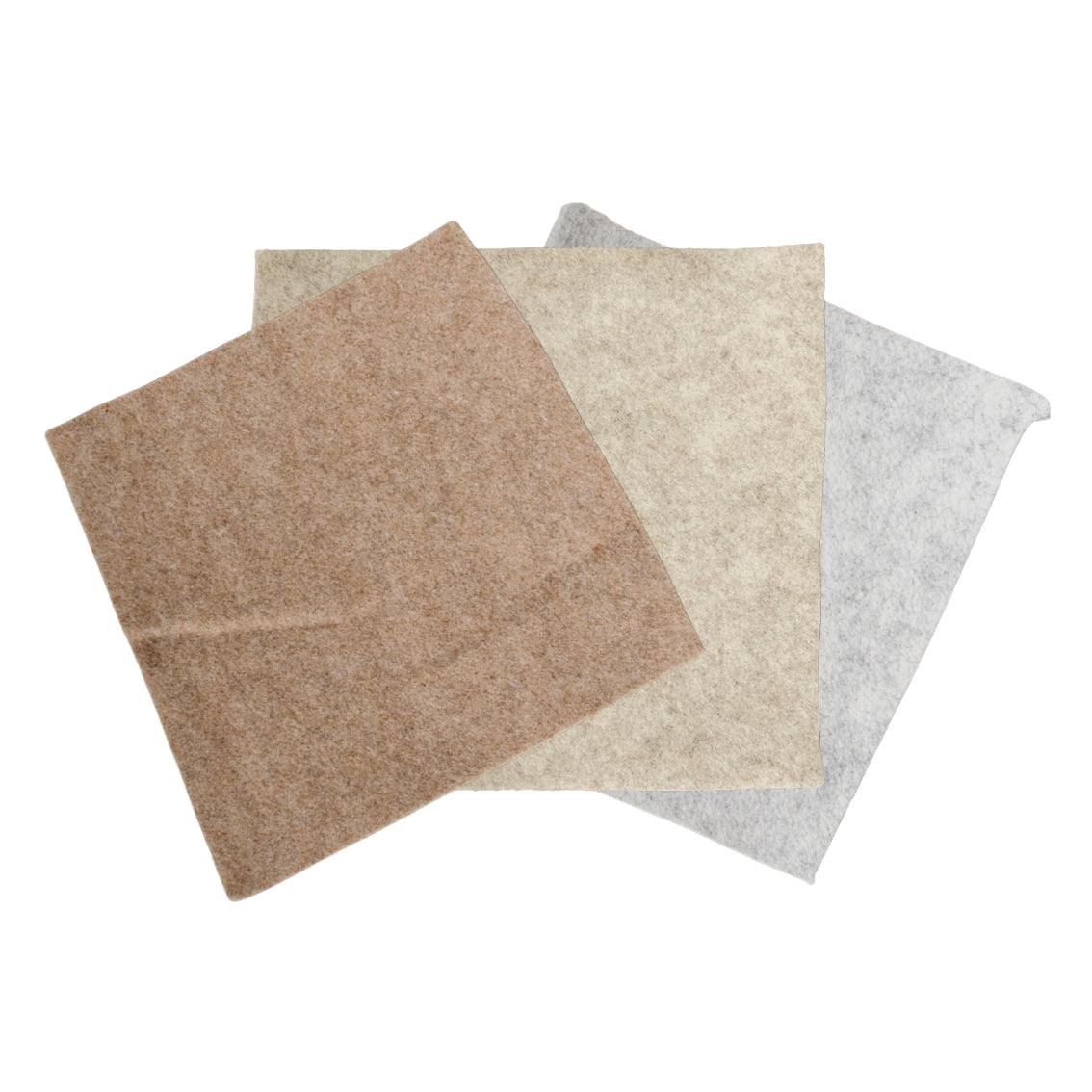 Filz Wooly - TWEED Naturwolle / flexibel dehnbar