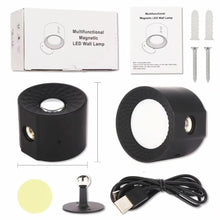 Laden Sie das Bild in den Galerie-Viewer, LED Spot Dimmbar mit Akku und Nachtfunktion, 3 verschiedene Weiss, USB-C