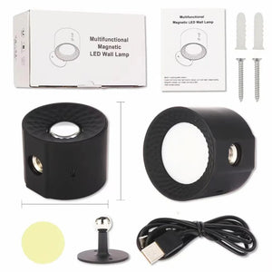 LED Spot Dimmbar mit Akku und Nachtfunktion, 3 verschiedene Weiss, USB-C