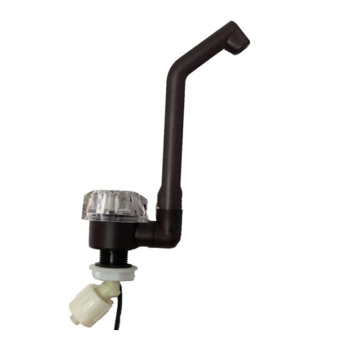 12V Wasserhahn Automatikhahn Luxus, Schwarz (Dunkelbraun)