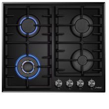 Laden Sie das Bild in den Galerie-Viewer, Glas Gaskochfeld 4 Kochplatten (PG/S-603T)