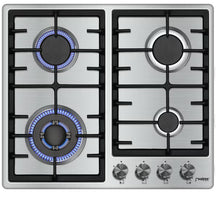 Laden Sie das Bild in den Galerie-Viewer, Glas Gaskochfeld 4 Kochplatten (PG/S-603T)