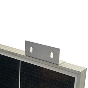 Solar Haltewinkel universal, auch zum bündig verschrauben auf z.B. Dachträger