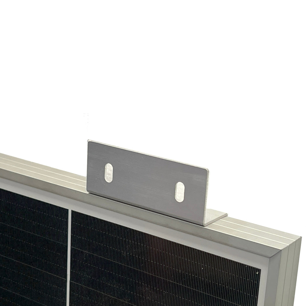 Solar Haltewinkel universal, auch zum bündig verschrauben auf z.B. Dachträger