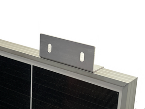 Solar Haltewinkel universal, auch zum bündig verschrauben auf z.B. Dachträger