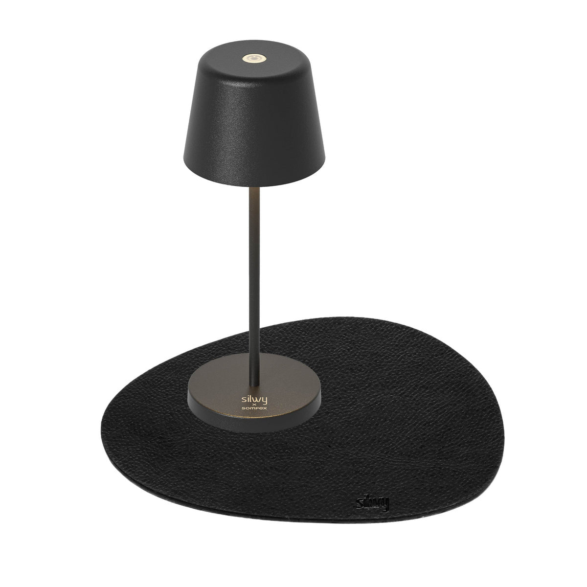 Luce magnetica Silwy MONACO VERDE OLIVA con tovaglietta, vari colori