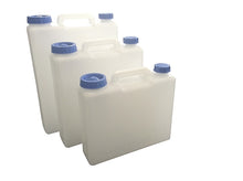 Laden Sie das Bild in den Galerie-Viewer, Flachkanister Carysan 15 l / 20 l / 25 l inkl. Verschluss, Farbe natur