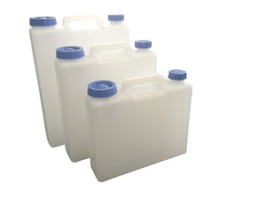 Flachkanister Carysan 15 l / 20 l / 25 l inkl. Verschluss, Farbe natur