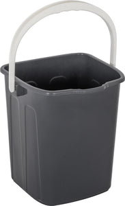 Eimertoilette BRUNNER Optipot inkl. Sitz Farbe schwarz / grau