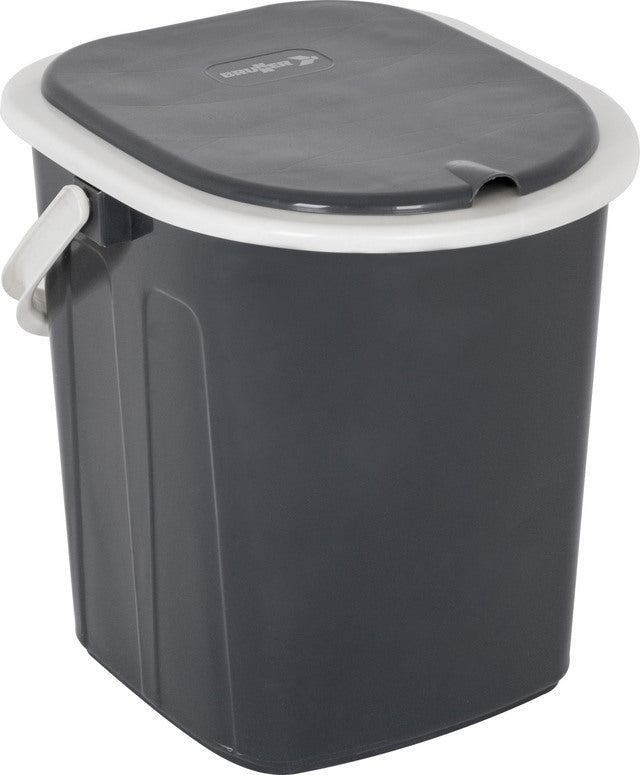 Eimertoilette BRUNNER Optipot inkl. Sitz Farbe schwarz / grau