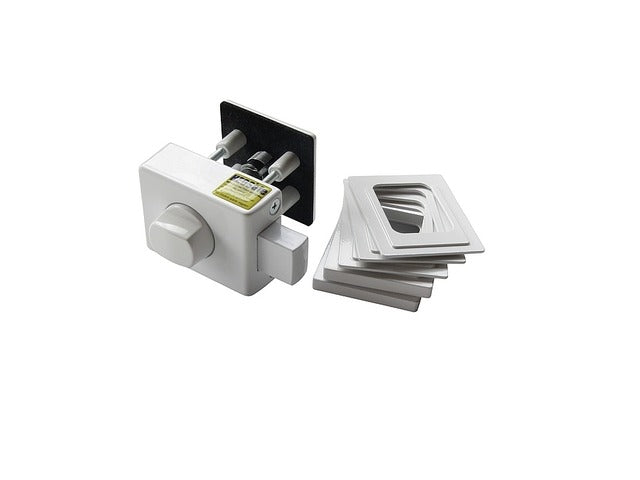 Zusatzschloss Universal HEOSafe Farbe weiss