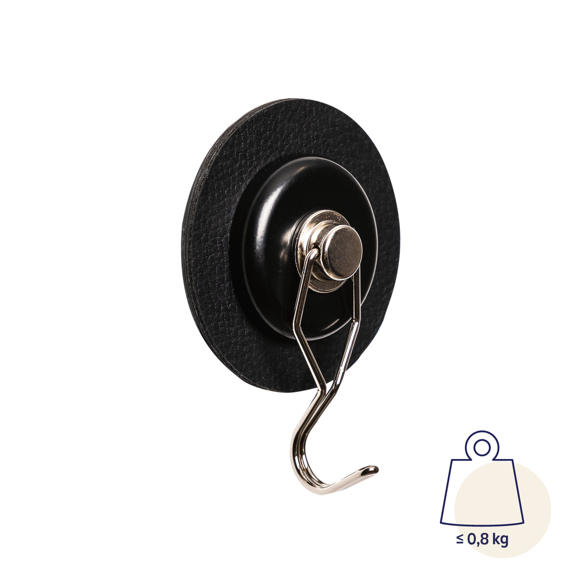 Silwy crochet magnétique THE ONE incl. pad BLACK