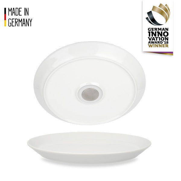 Assiette magnétique en porcelaine Silwy
