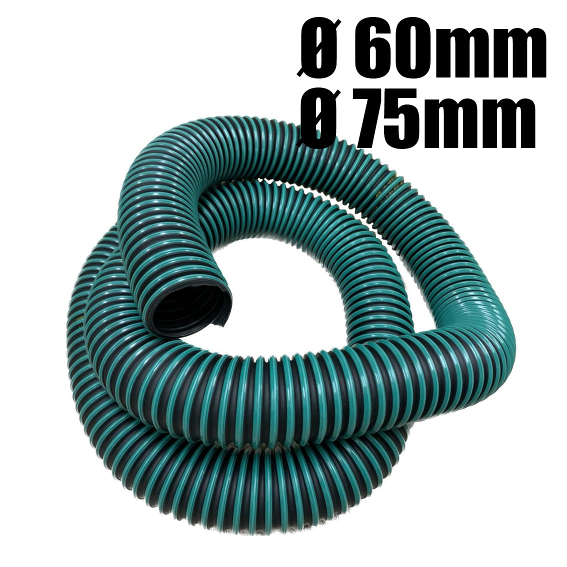 Hitzebeständiger Schlauch, Innendurchmesser 60 / 75mm, flexibel