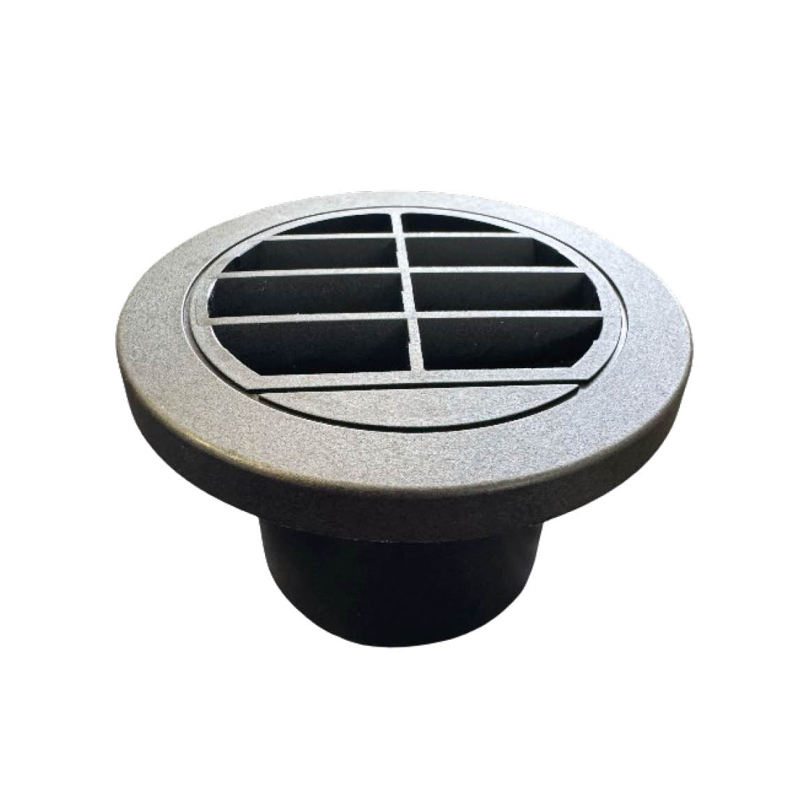 75mm Ausströmer / Auslass extra flach, Drehbare Luftstromregelung