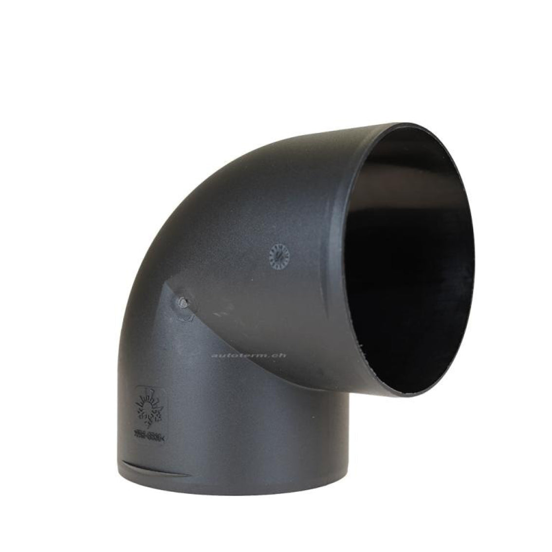 90° Adapter für Warmluftrohr, Ø 90 mm