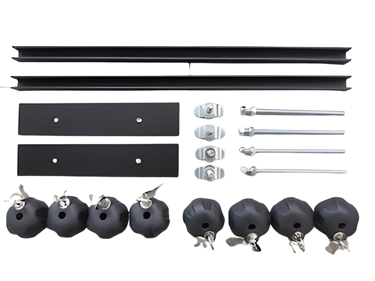 Supports universels pour plaques de sable, rail Airlin