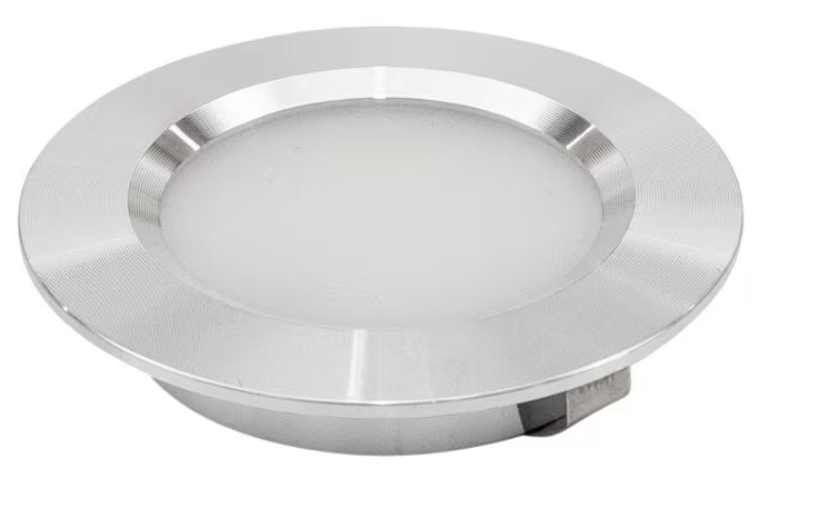 Einbau LED Leuchte Warmweiss, silber, dimmbar, 12V, silber, weiss oder schwarz