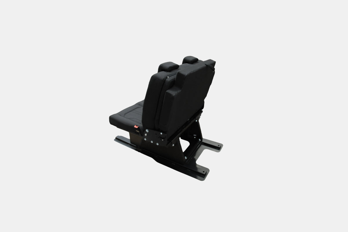 Smartbench Komfort 2er Sitz- und Schlafbank, Rückansicht