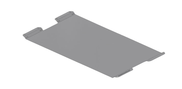 Abgebogenes Aluminium Blech für Solaranlage auf Ford Nugget