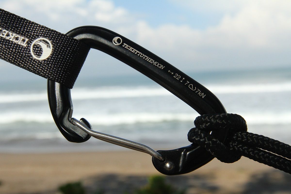 karabiner für hängematte 2Stk. Karabiner für Hängematten 8.5x5.0cm
