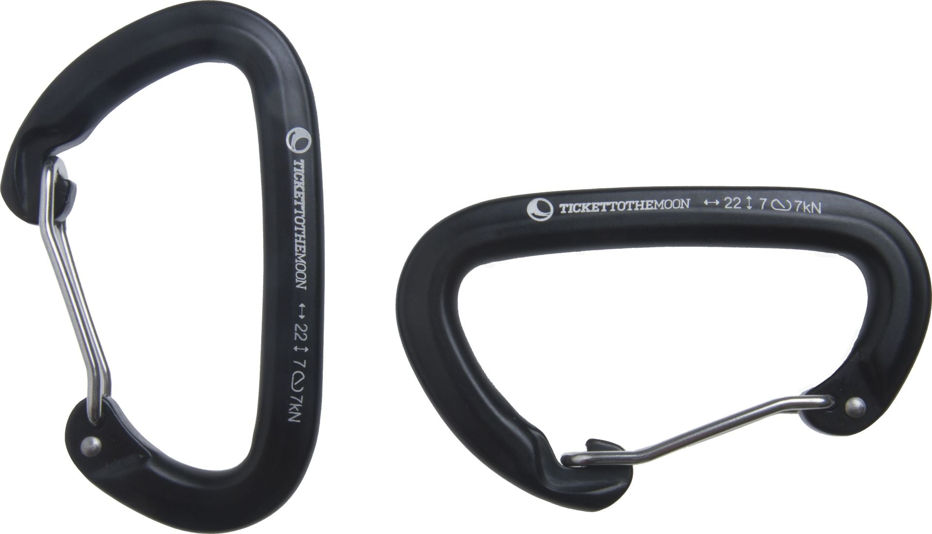 2Stk. Karabiner für Hängematten 8.5x5.0cm
