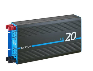 ECTIVE CSI 20 (CSI202) 12V Sinus Charger-Inverter 2000W/12V Sinus-Wechselrichter mit Ladegerät und NVS