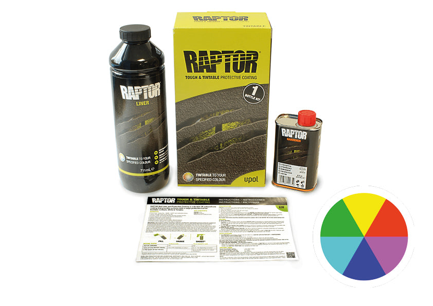 RAPTOR Liner Kit einfärbbar 1 Liter - waerchzueg.ch