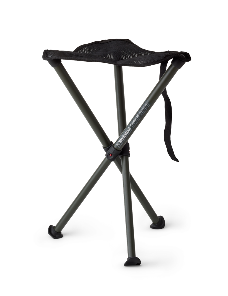 Walkstool Comfort 55 mit ausgezogenen Teleskopbeinen, Sitzhöhe 55 cm
