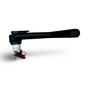 Reich Twister Armatur schwarz, mit 12V Schalter, Heiss- und Kaltwasser