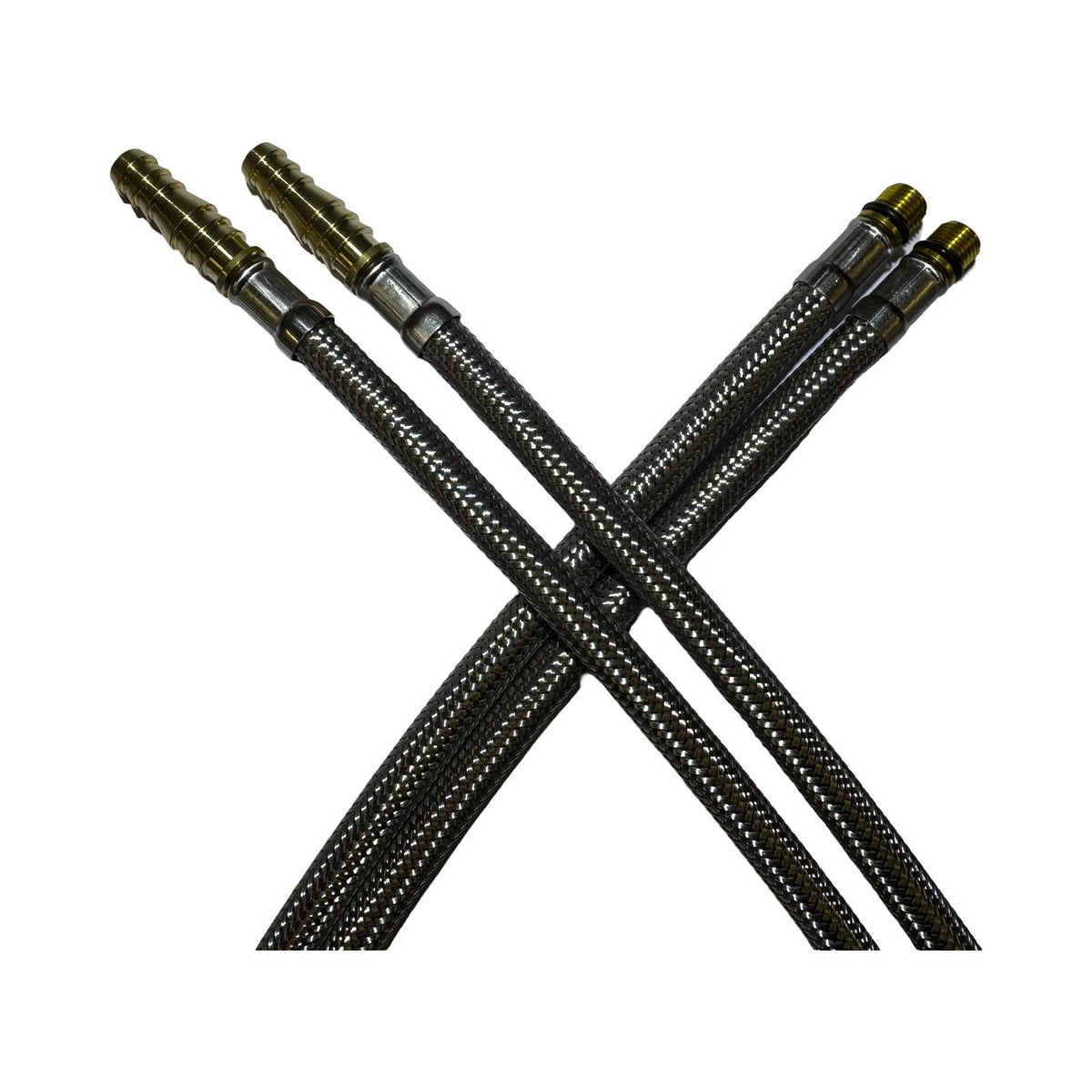 1pc. Robinet de remplacement tuyau de raccordement flexible, raccord de tuyau 10mm, longueur 60cm