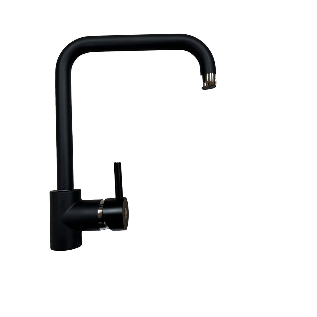 Zurigo - Line, Wasserhahn schwarz mit Mischer