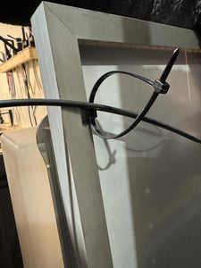 20x Kabelbinder zur Befestigung von Kabeln am Solarpanel