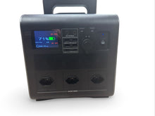 Laden Sie das Bild in den Galerie-Viewer, Powerbank 1920Wh mit 2000W 230V Wechselrichter, USB und Zigarettenanzünder, mit MPPT Solar